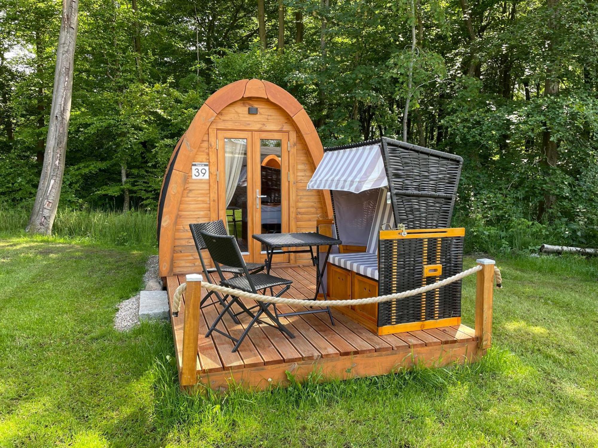 39 Mini Pod "Treene" Villa Silberstedt Exteriör bild